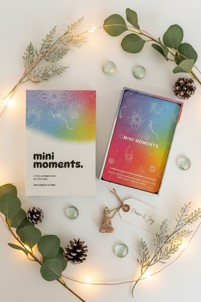 Mini Moments affirmation card deck